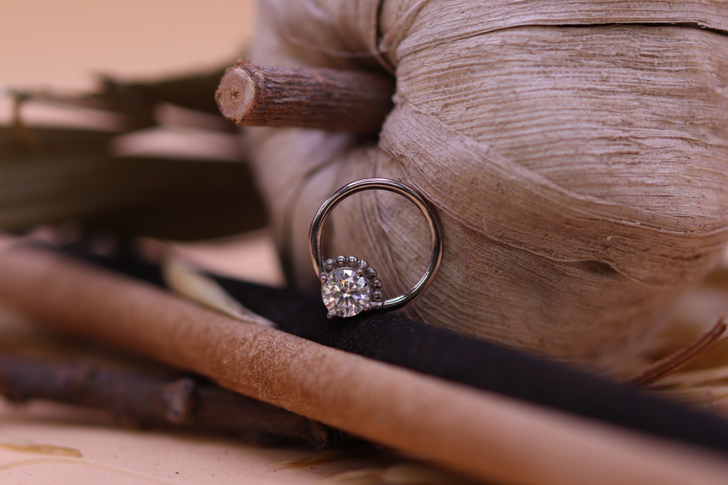 Solid 18k gold ring from Ixus fine jewellery