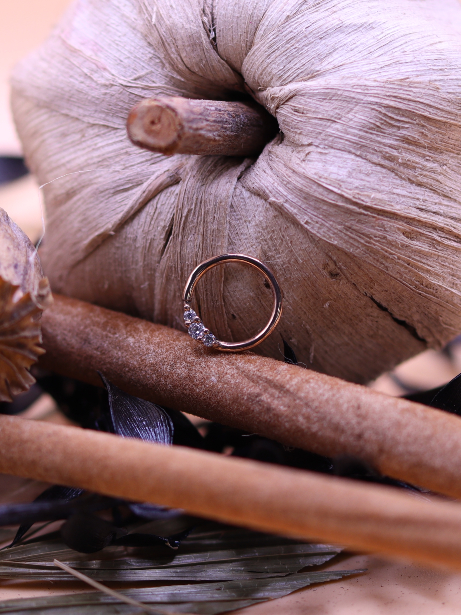 Solid 18k gold ring from Ixus fine jewellery