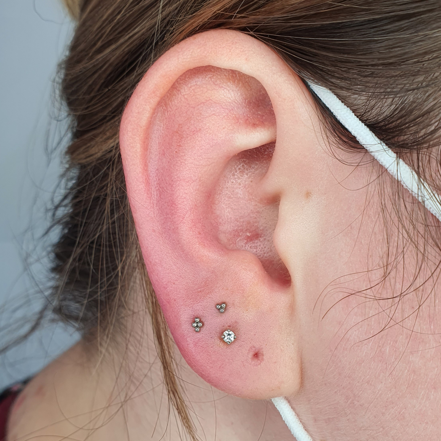 Triple lobe stack with solid gold jewellery from ixus fine jewellery