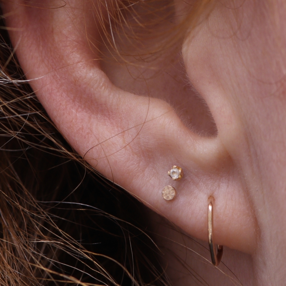 Double lobe stack with jewellery from Ixus fine jewellery